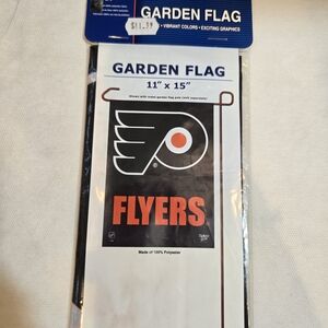 NHL Philadelphia Flyers Wincraft Garden Flag Indoor Outdoor 11" x 15" Sports